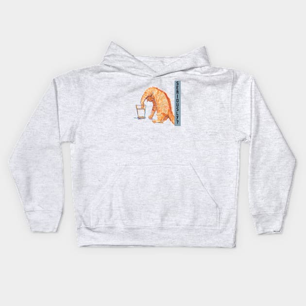 SERIOUSLY? Kids Hoodie by EmoteYourself